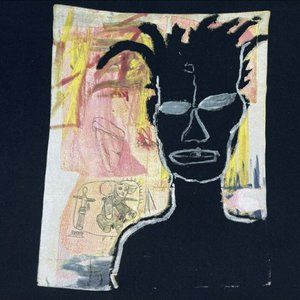 Urban Outfitters Men's Jean-Michel Basquiat Self Portrait T Shirt Size M or L